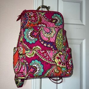 Vera Bradley Pink Swirls Pattern | Backpack
